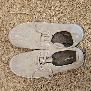 White Allbirds sneakers